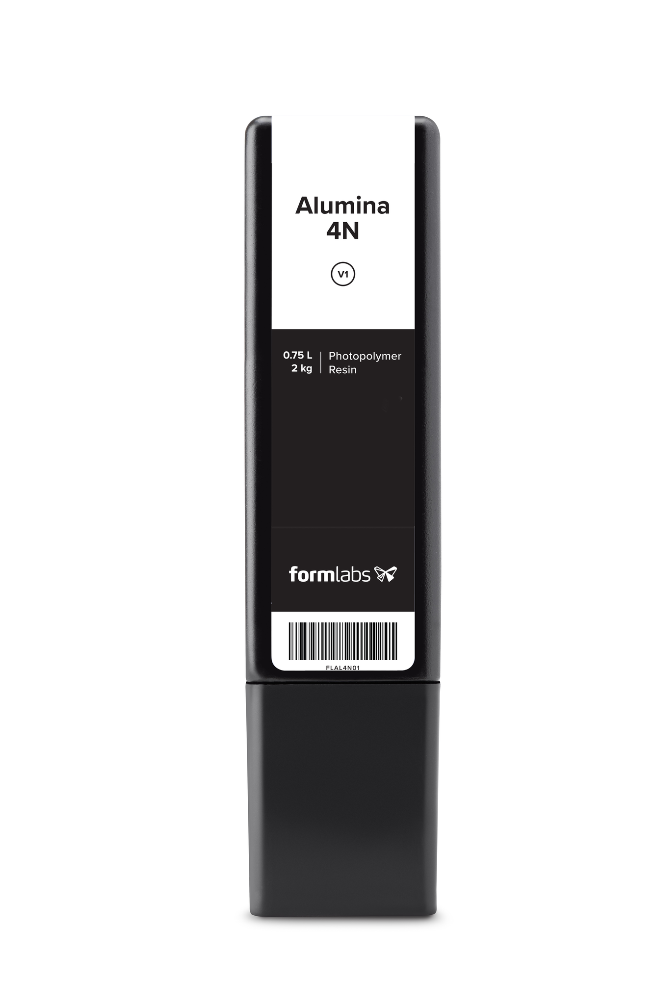 Formlabs Alumina 4N Resin packaging
