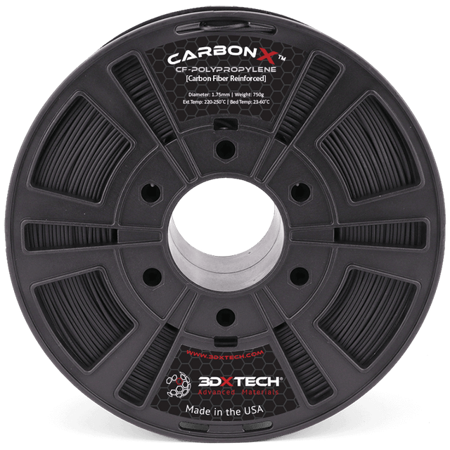 3DXTECH CARBONX PP+CF packaging