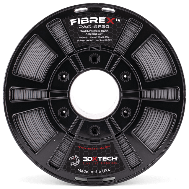 3DXTECH FIBREX NYLON 6+GF30 — supplier product image