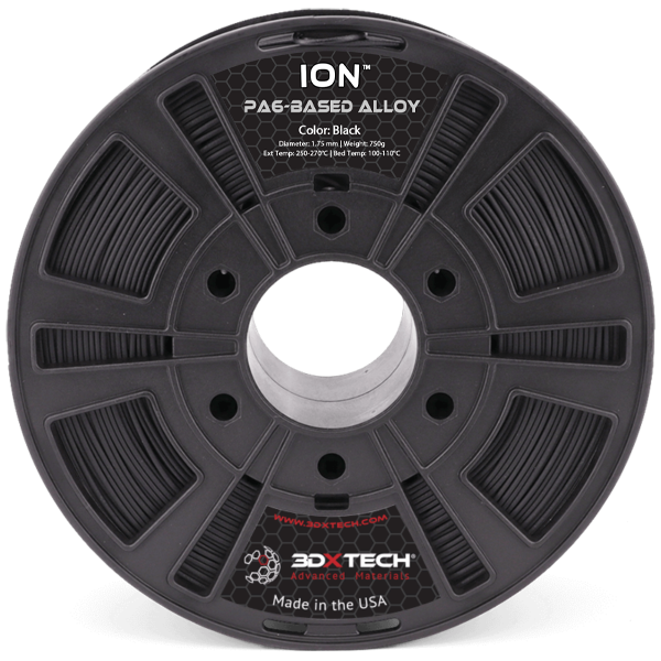3DXTECH ION NYLON 6 ALLOY packaging