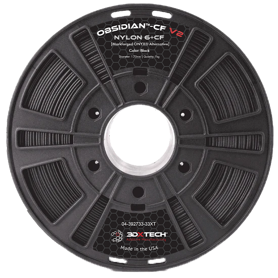3DXTECH OBSIDIAN NYLON 6+CF V2 packaging