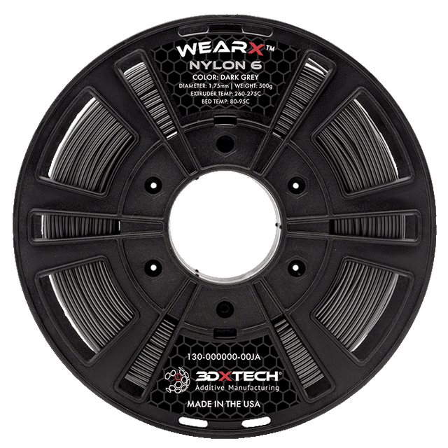 3DXTECH WEARX NYLON 6 packaging