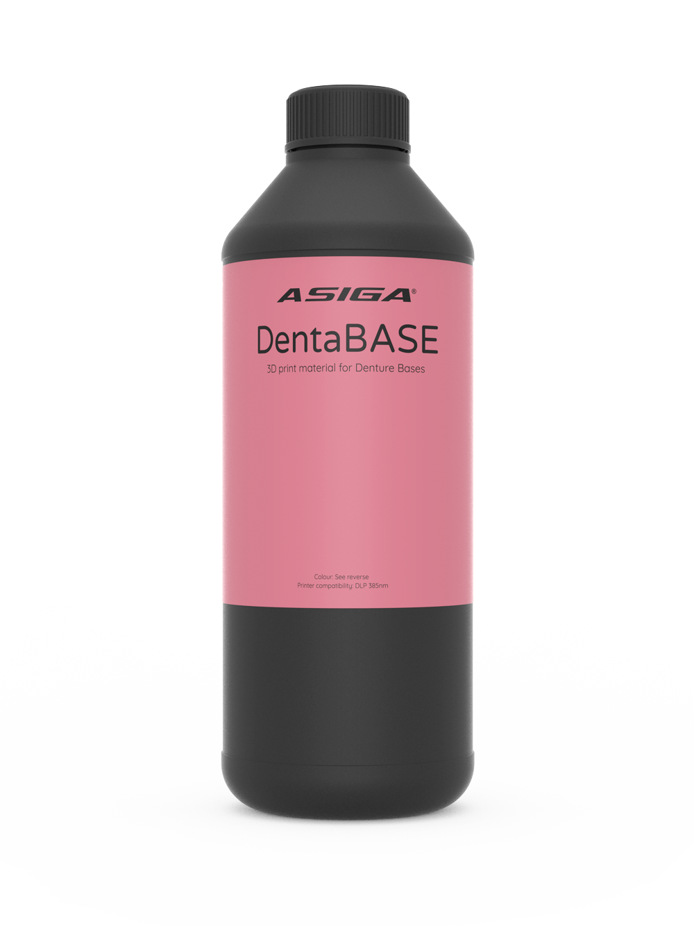 Asiga DentaBASE packaging
