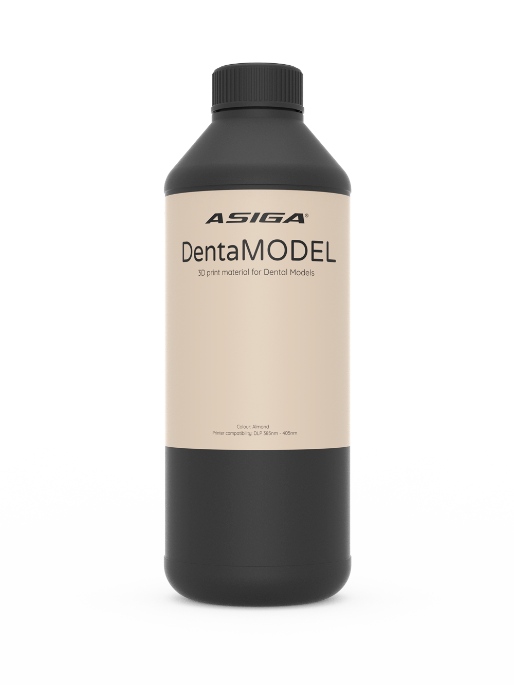 Asiga DentaMODEL packaging