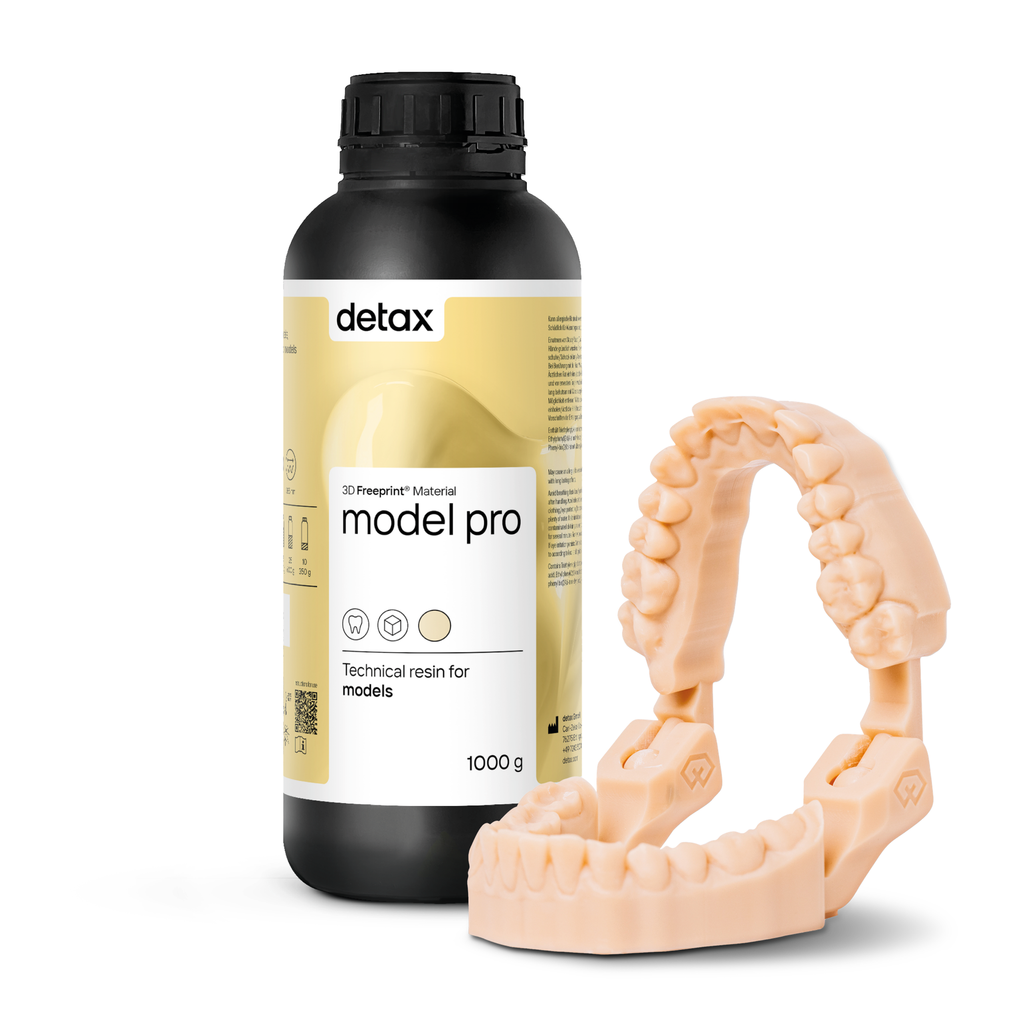 DETAX dx model pro packaging
