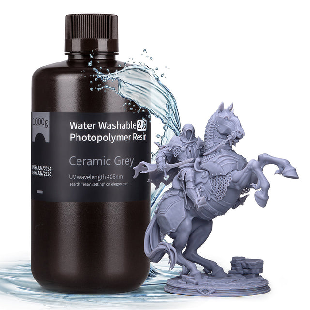 ELEGOO Water-Washable Resin V2.0 packaging