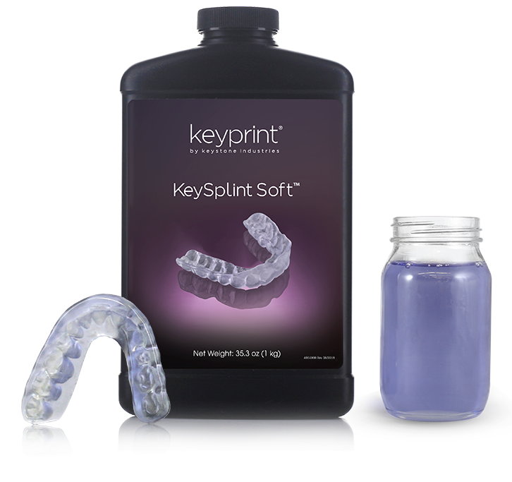 Keystone Industries KeySplint Soft packaging