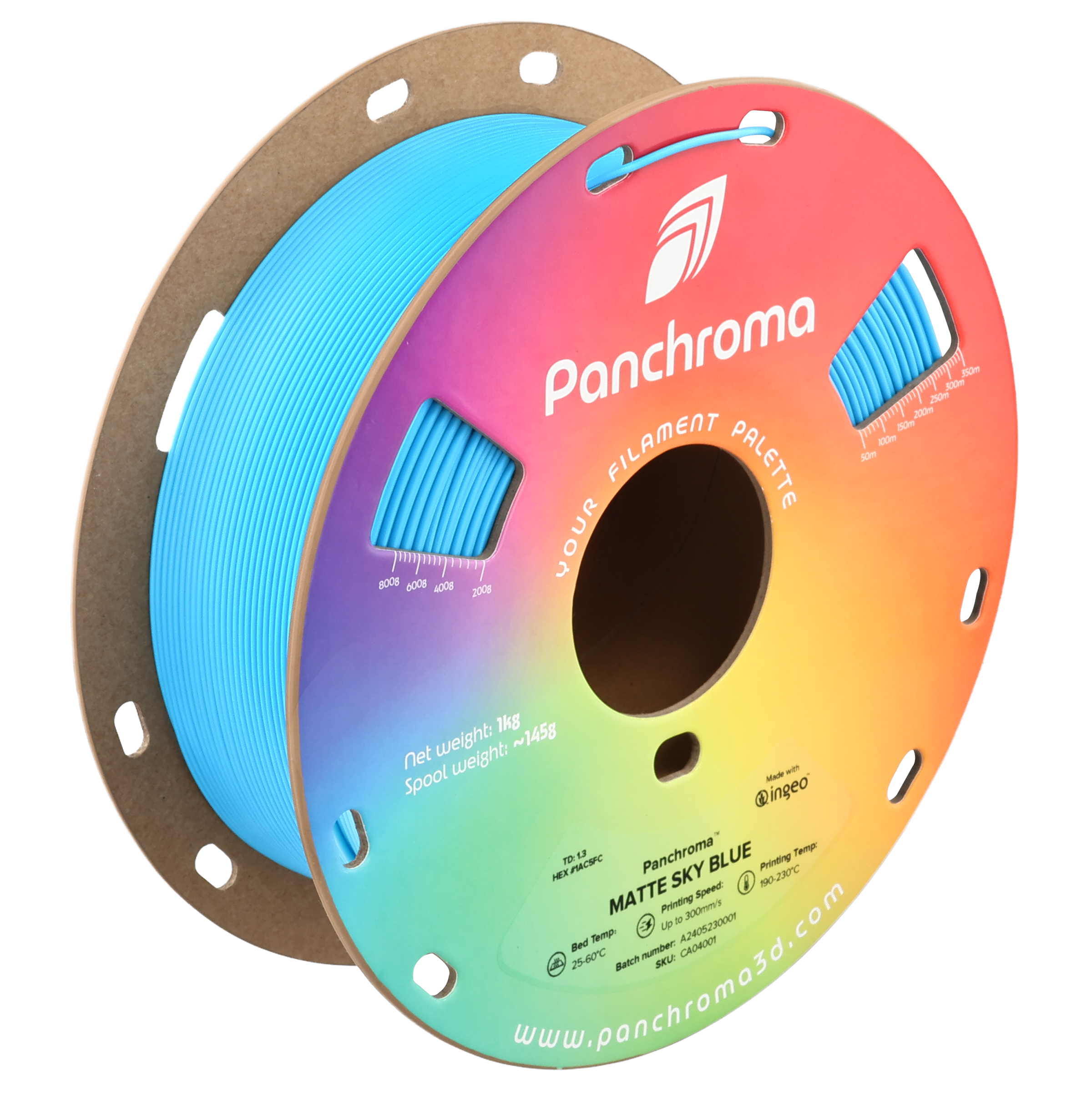 Polymaker Panchroma Matte PLA packaging