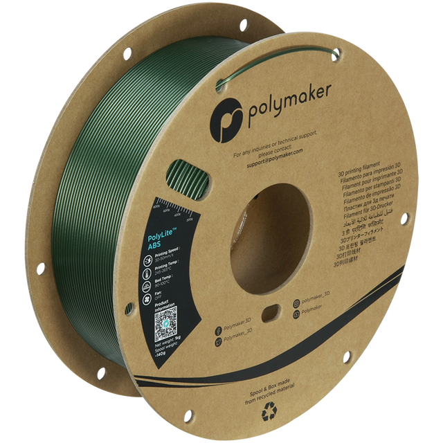 Polymaker PolyLite Metallic ABS — supplier product image