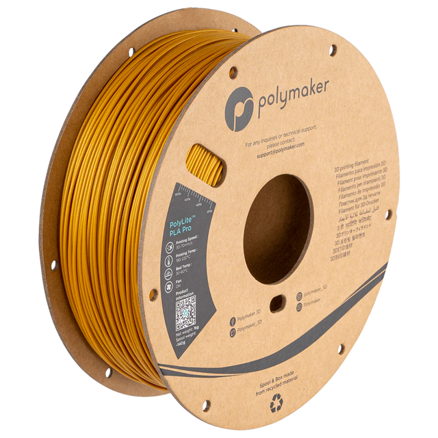 Polymaker PolyLite Metallic PLA Pro — supplier product image