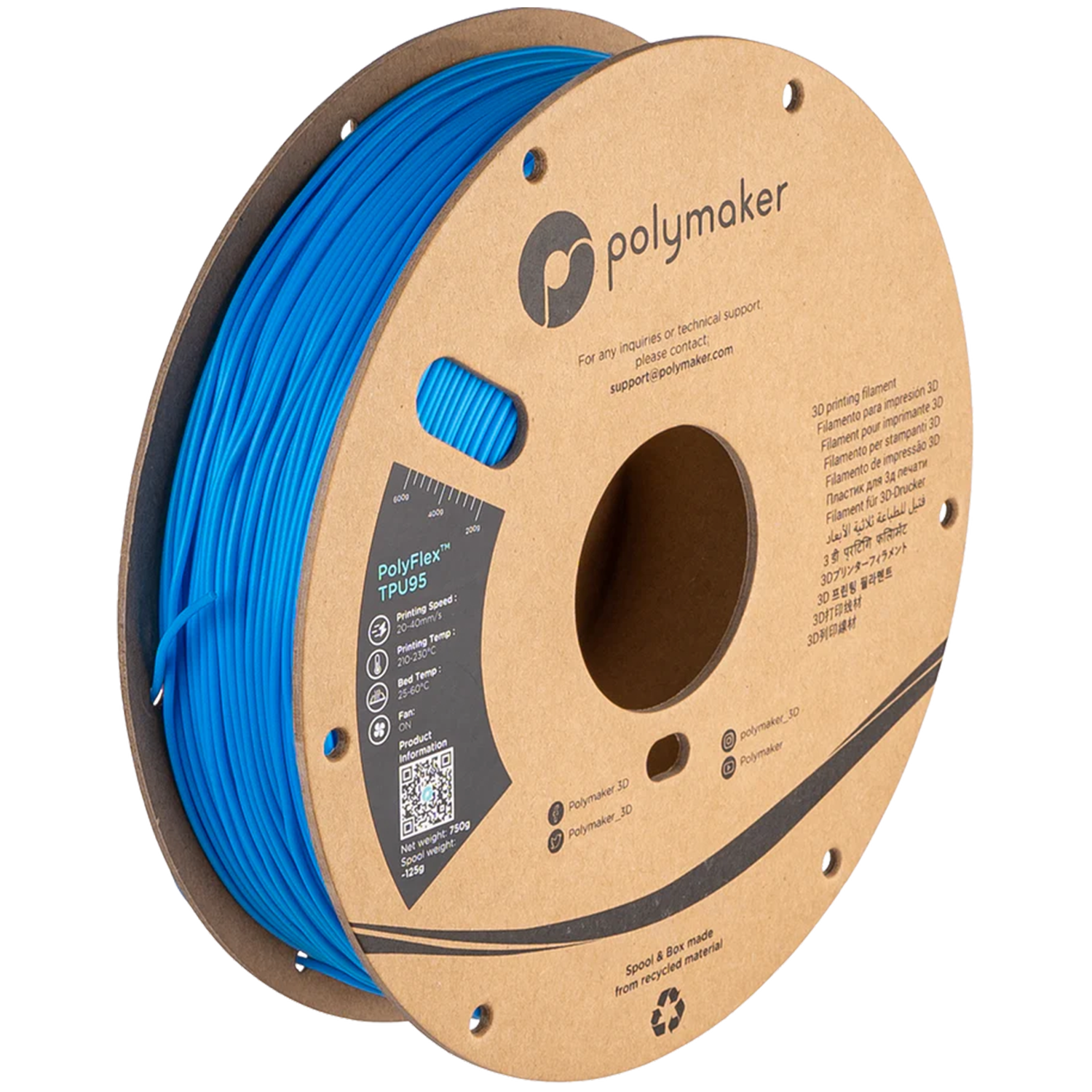 Polymaker PolyFlex TPU95 packaging