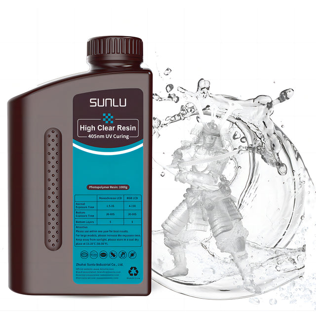 SUNLU High Clear Resin — supplier product image