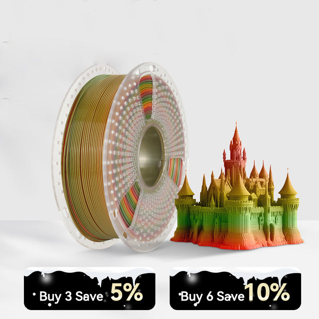 SUNLU PETG Rainbow Filament — supplier product image
