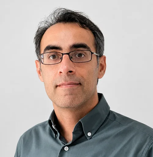 Researcher Meisam Abdi, whose work explores printed artificial muscles.