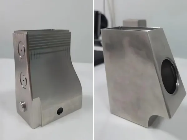 Printed liquid-cooling components shown in Eplus3D’s Toptra case study.