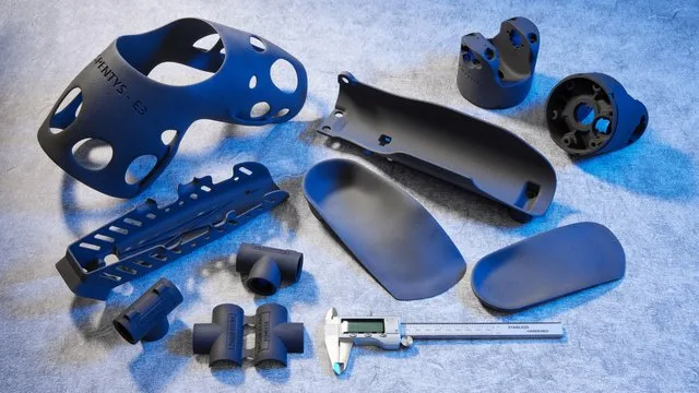 Example parts from the Formlabs Nylon 11 Pro Powder announcement.