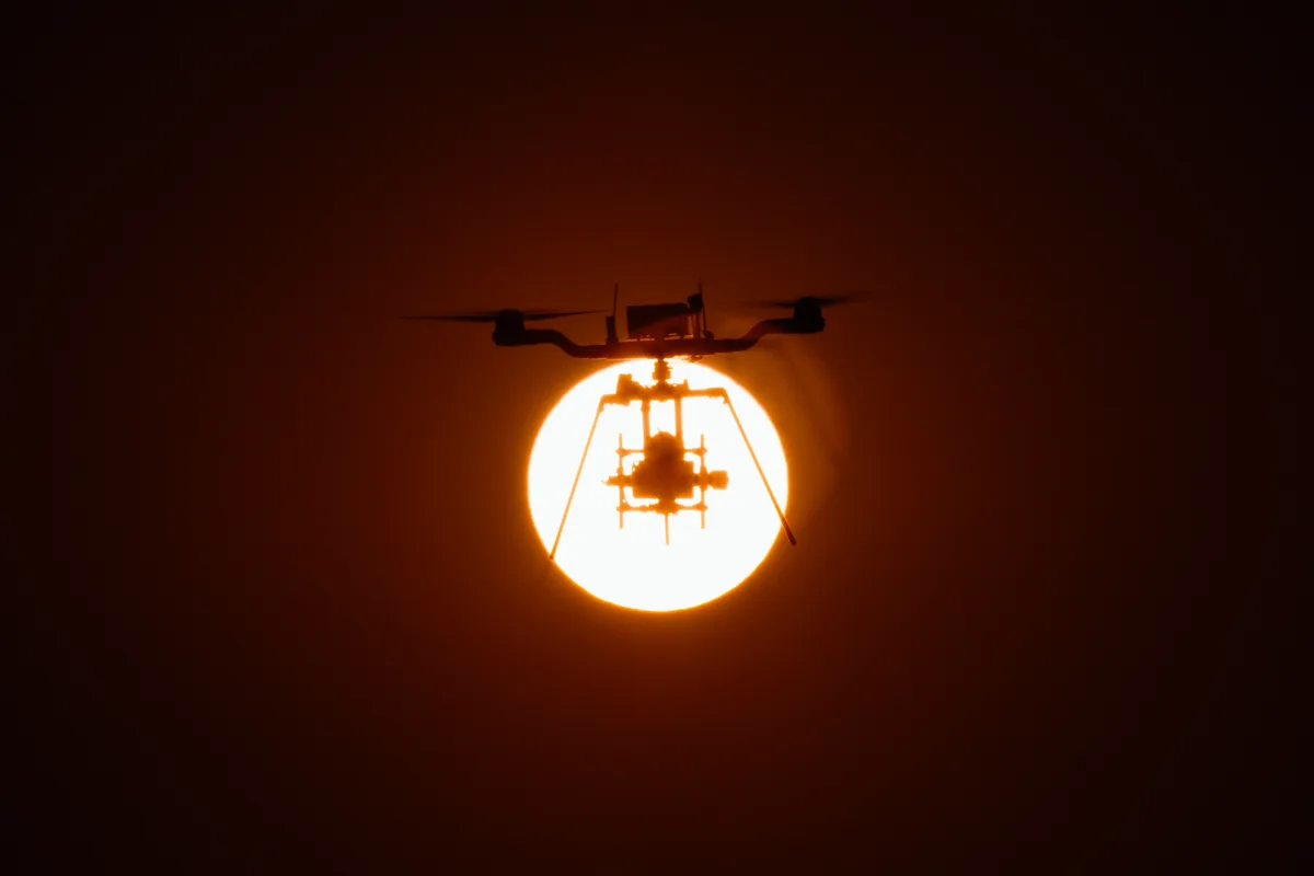 A Lightcraft drone pictured in the manufacturer case study.
