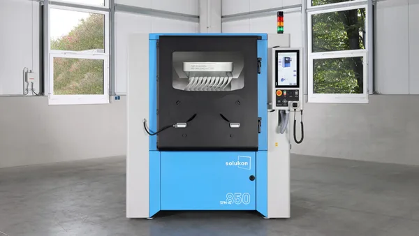 Solukon’s SFM-AT850 depowdering-system product image.