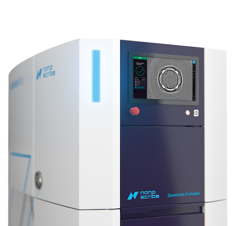 Nanoscribe Quantum X shape