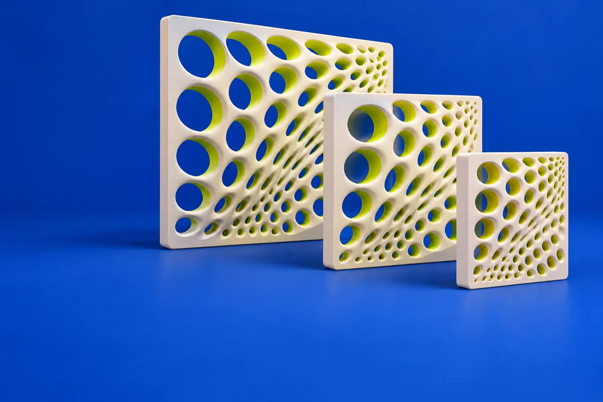 Original conceptual illustration of python-driven parametric parts for CadQuery