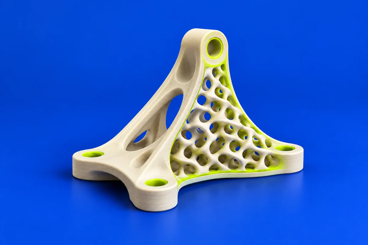 Original conceptual illustration of lattices & computational engineering for nTop
