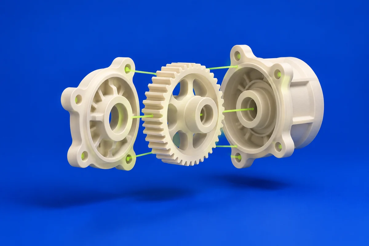 Original conceptual illustration of collaborative browser cad for Onshape