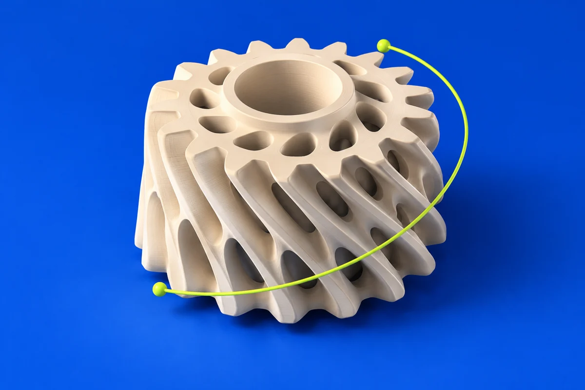 Original conceptual illustration of code-driven models for OpenSCAD