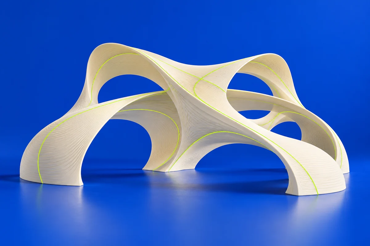 Original conceptual illustration of free-form surfaces & jewelry for Rhino