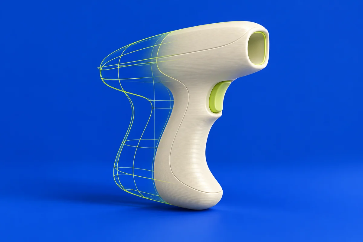 Original conceptual illustration of direct solid modeling for Shapr3D